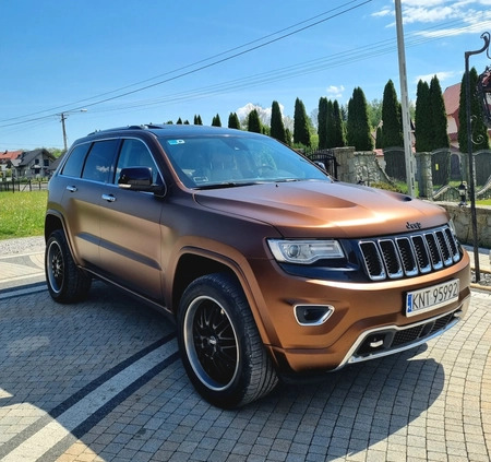 Jeep Grand Cherokee cena 98500 przebieg: 209000, rok produkcji 2014 z Jasień małe 154